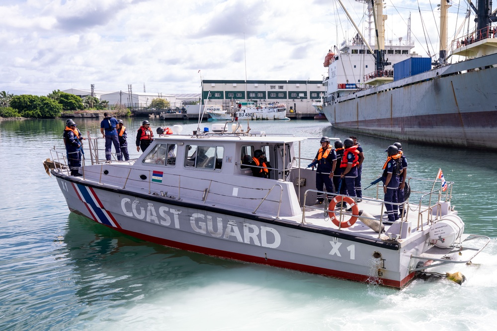 Mauritius VBSS Training