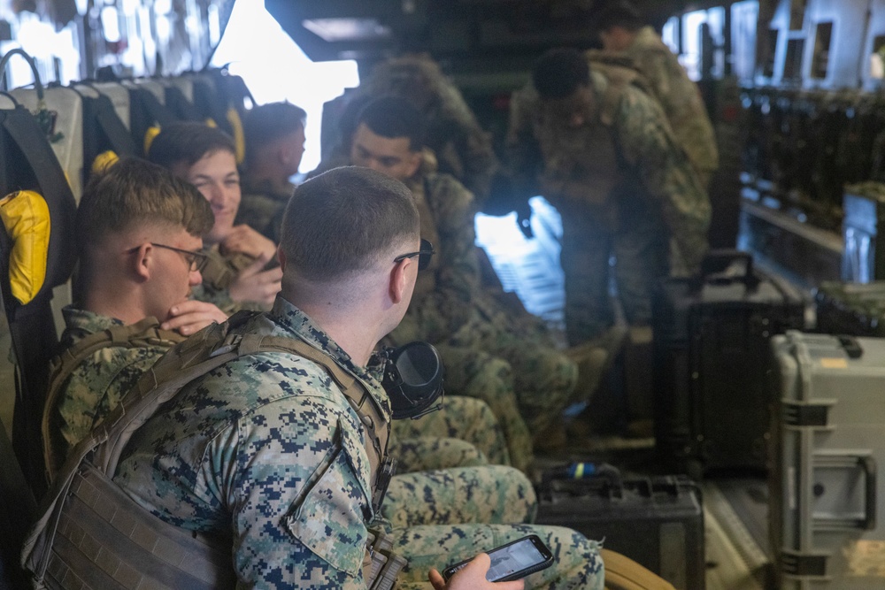 2/10 High Mobility Artillery Rocket System Rapid Infiltration Training Exercise