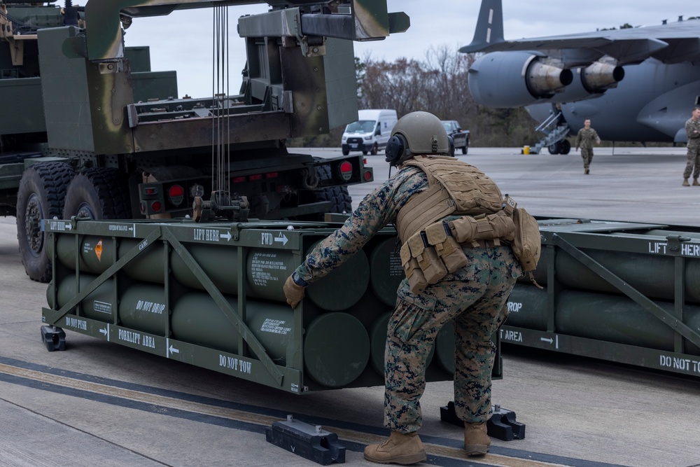 2/10 High Mobility Artillery Rocket System Rapid Infiltration Training Exercise