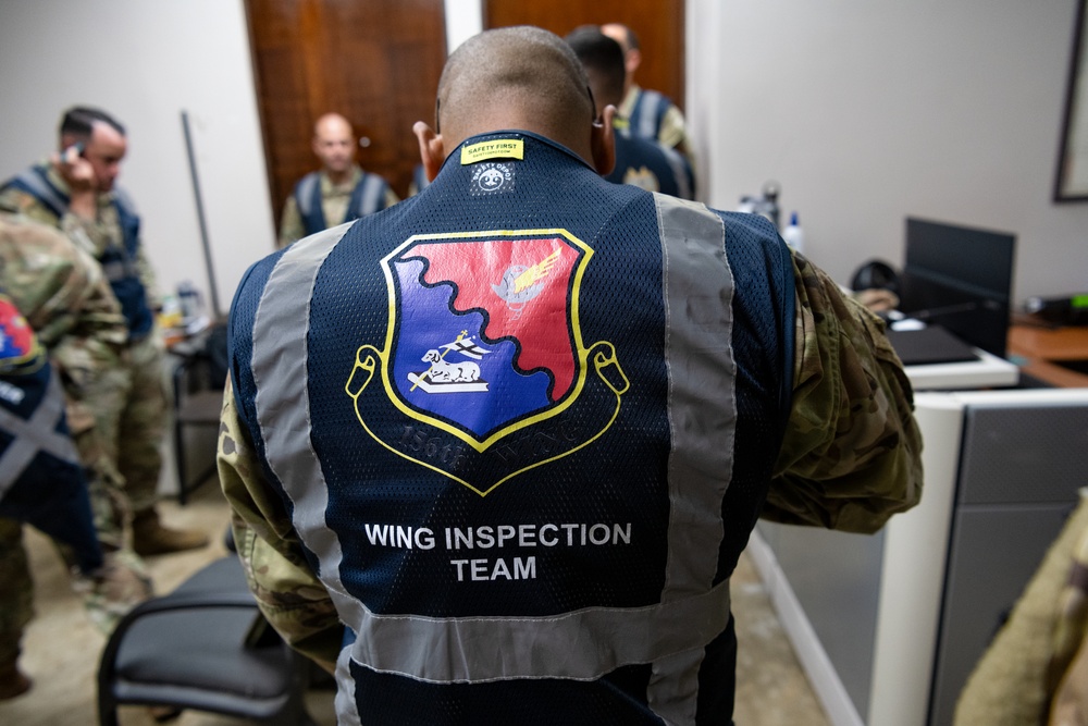 156th Wing Inspection Team (WIT) In-brief