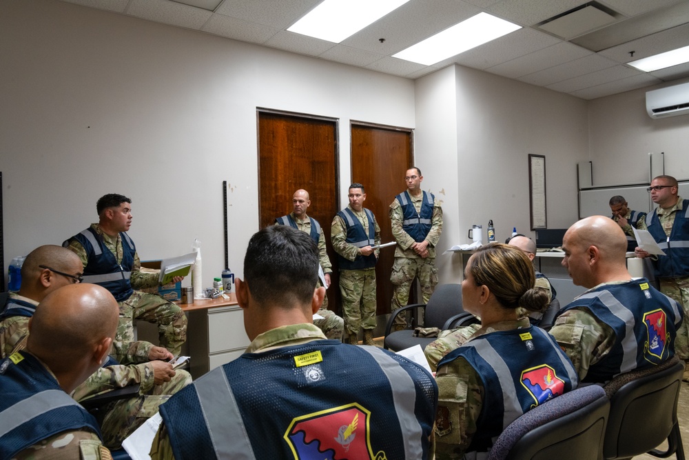 156th Wing Inspection Team (WIT) In-brief