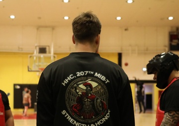 207th Military Intelligence Brigade - Combatives with Pugil Stick