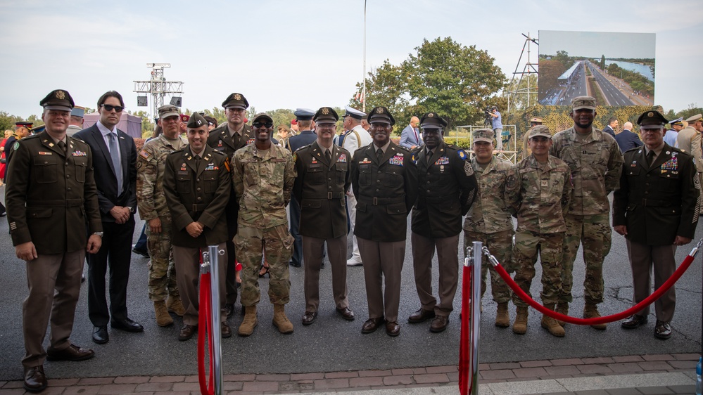 Maj. Gen. Rodney Boyd attends Polish Armed Forces Day Parade