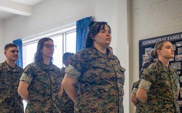 COMMSTRAT Marines receive awards for State Funeral participation