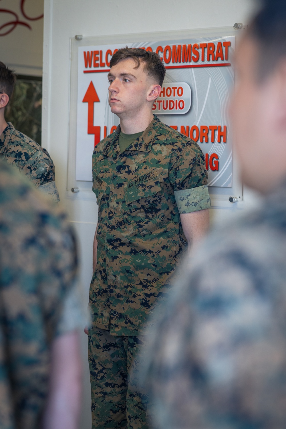 COMMSTRAT Marines receive awards for State Funeral participation