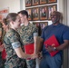 COMMSTRAT Marines receive awards for State Funeral participation