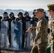 Multinational crowd riot control training at Camp Bondsteel
