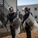 Multinational crowd riot control training at Camp Bondsteel
