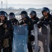 Multinational crowd riot control training at Camp Bondsteel