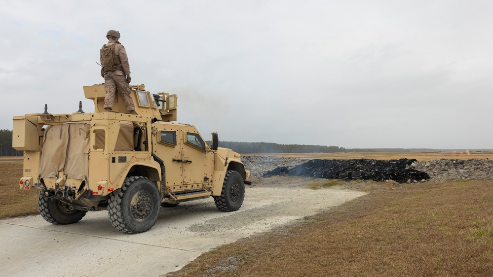 2d Assault Amphibian Battalion Live-Fire Training