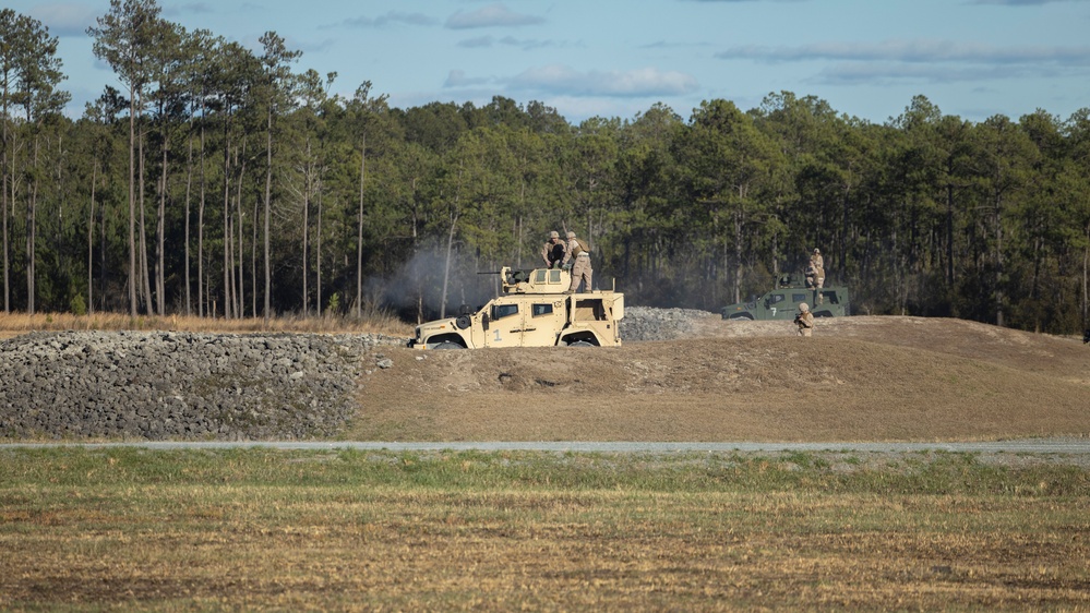 2d Assault Amphibian Battalion Live-Fire Training