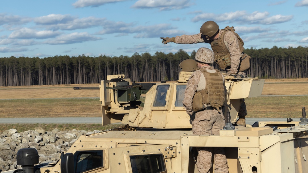 2d Assault Amphibian Battalion Live-Fire Training