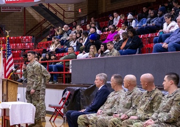 Approximately 550 ‘Blackhawk Battalion’ Soldiers Mobilize for Overseas Mission
