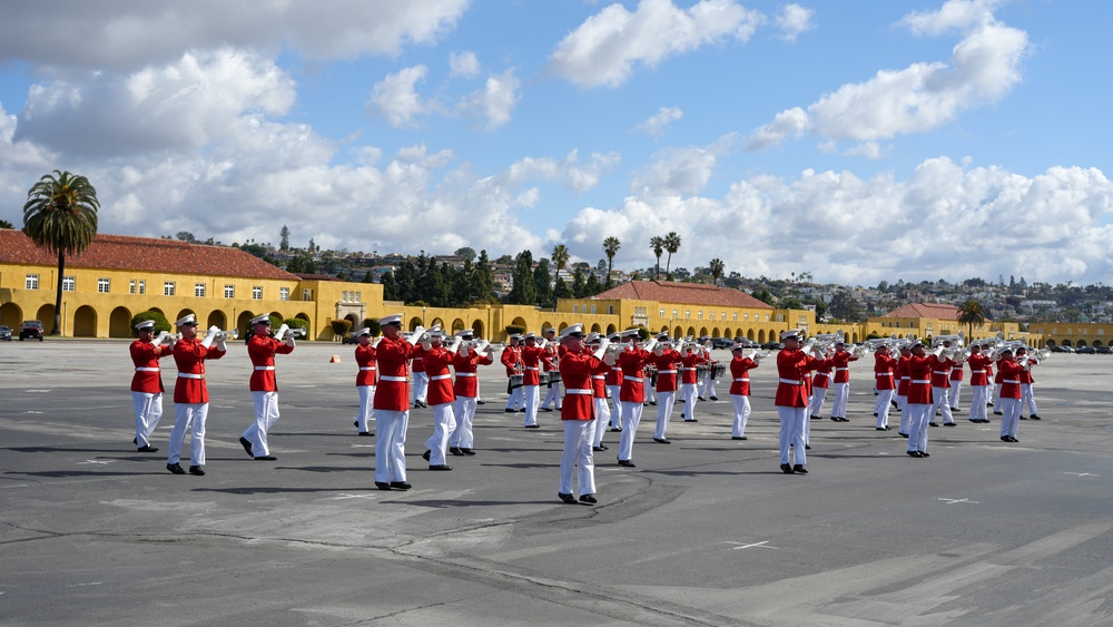 2025 Battle Color Detachment West Coast Tour: MCRD San Diego