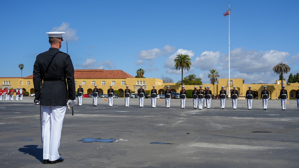 2025 Battle Color Detachment West Coast Tour: MCRD San Diego