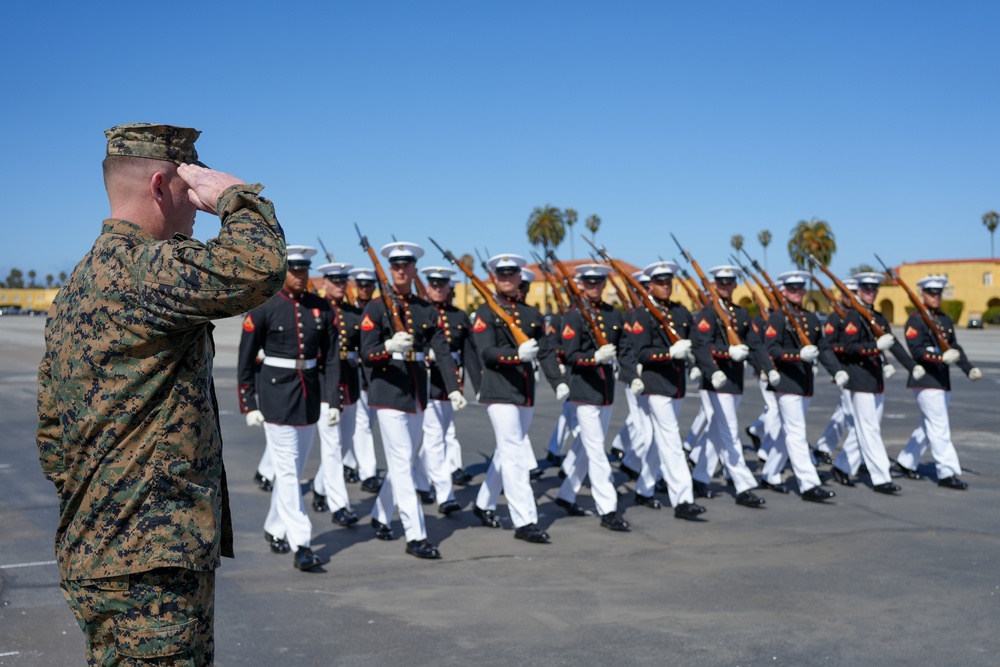 2025 Battle Color Detachment West Coast Tour: MCRD San Diego