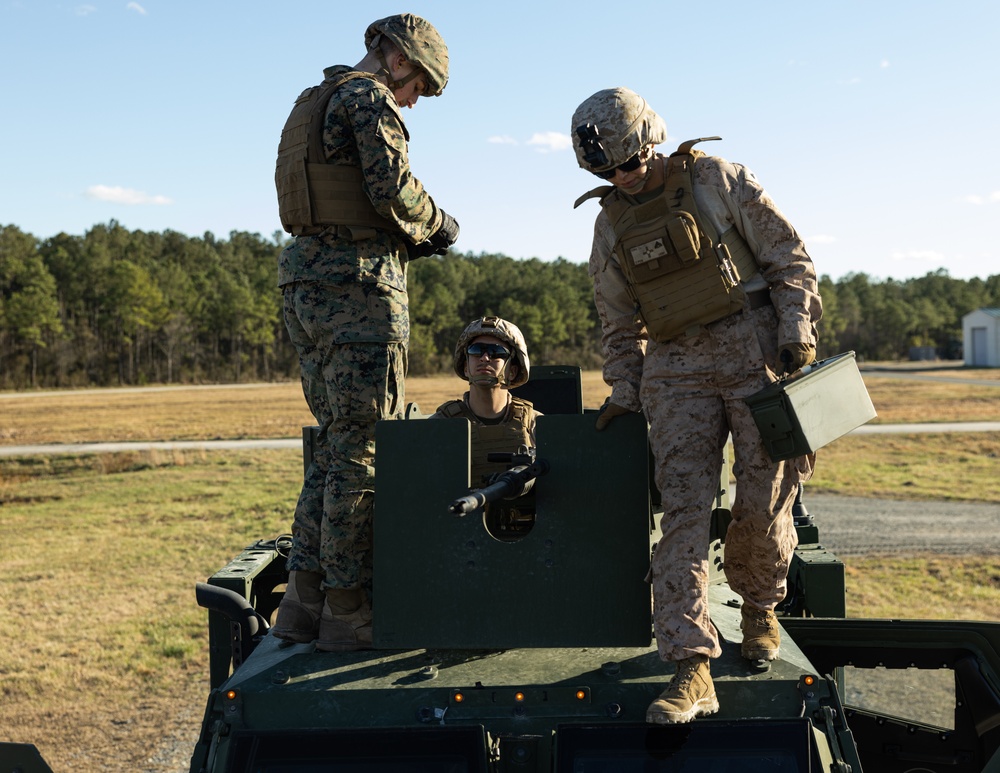 2d Assault Amphibian Battalion Live-Fire Training