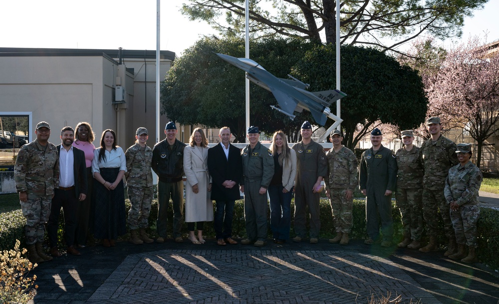 Lt. Col. Poteet returns with honor to Aviano AB