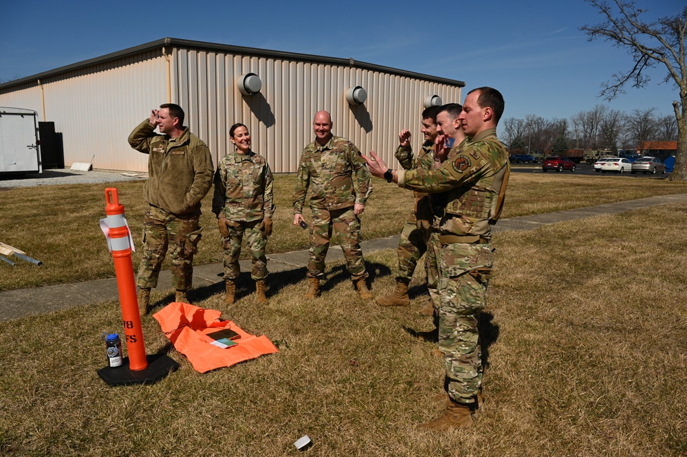 178th Wing new Senior Noncommisisioned Officers participate in Warrior Challenge