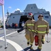 USS Michael Monsoor Conducts Damage Control Drills