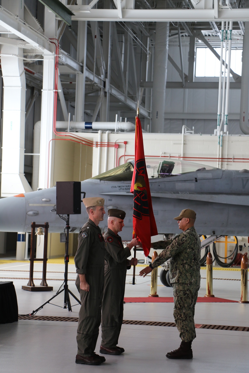 Dust Devils Turn the Page: VX-31 Welcomes New Commanding Officer