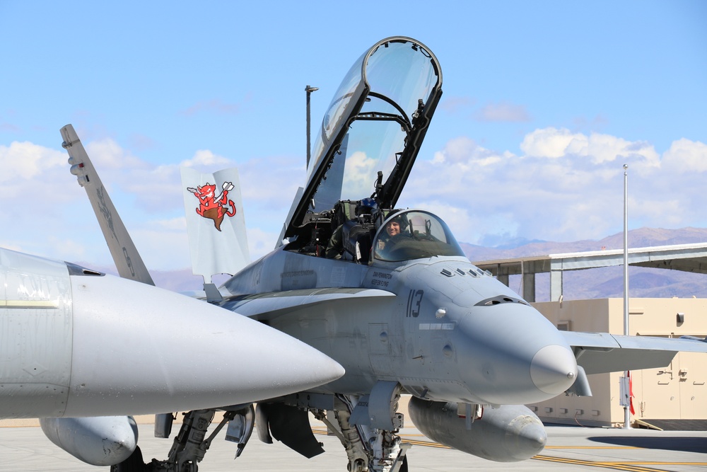 Dust Devils Turn the Page: VX-31 Welcomes New Commanding Officer