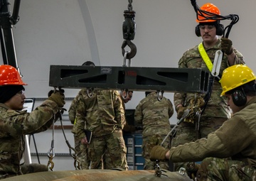 HERE COMES THE BOOM: Munitions squadron stays ready with bomb-building exercise