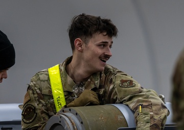 HERE COMES THE BOOM: Munitions squadron stays ready with bomb-building exercise