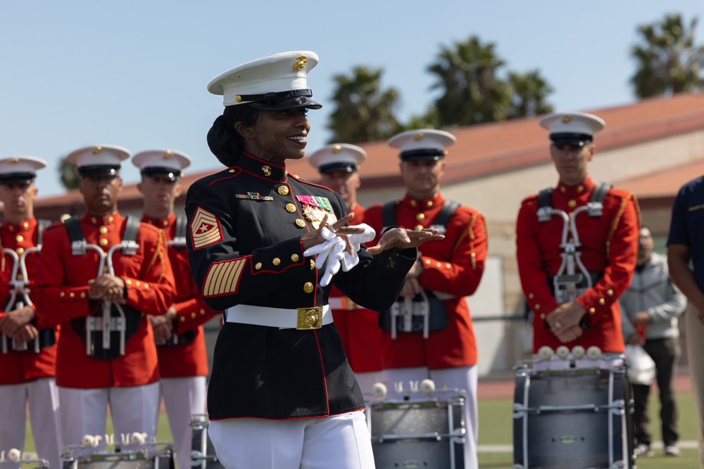 DVIDS - Images - Battle Colors Detachment Performs at MCB Camp ...