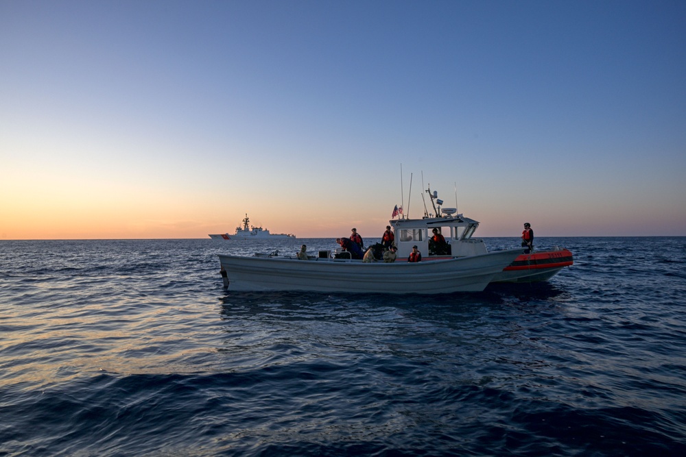 Coast Guard Cutter Kimball interdicts illegal drugs in Eastern Pacific Ocean