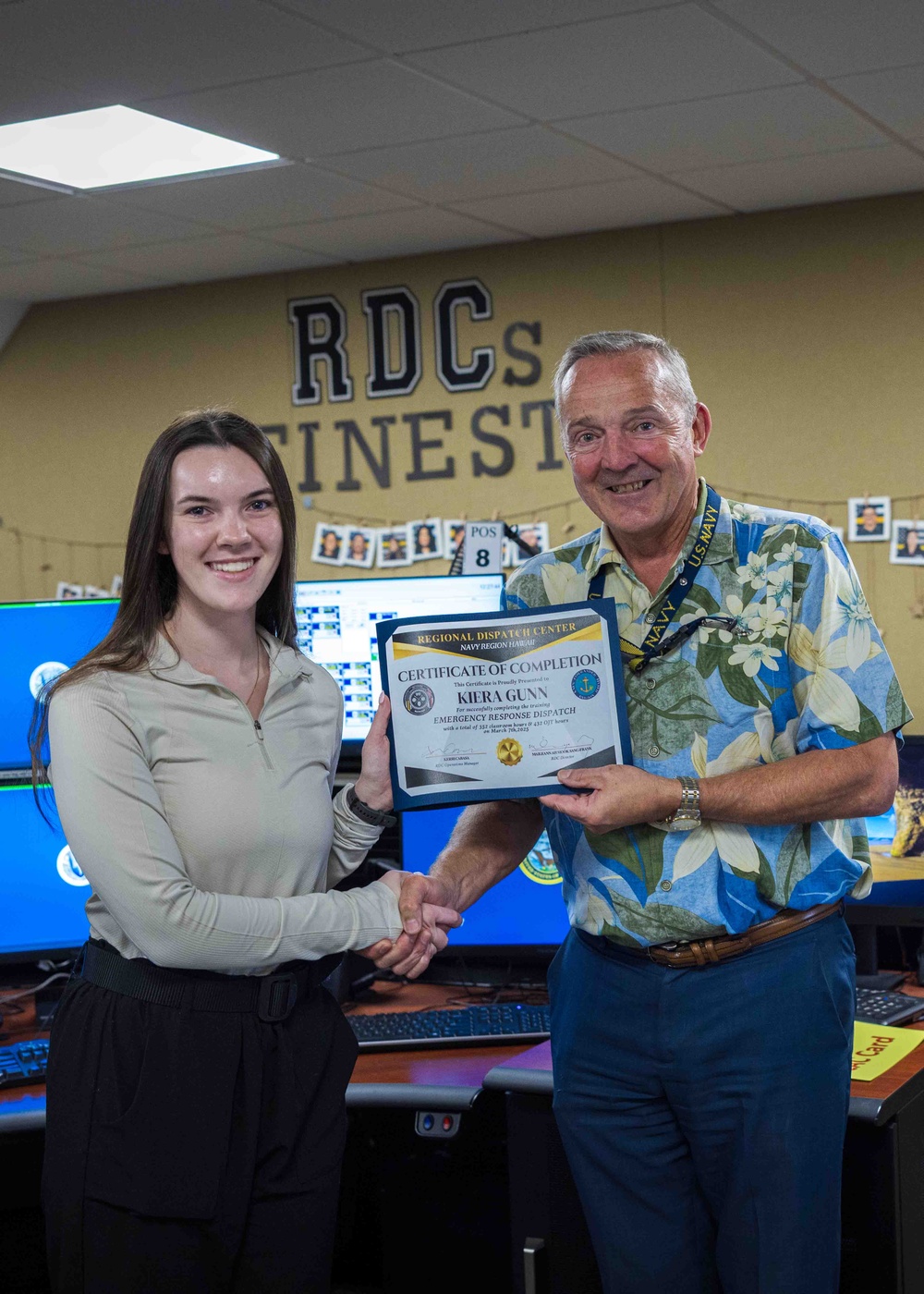 Regional Dispatch Center Welcomes New Graduate