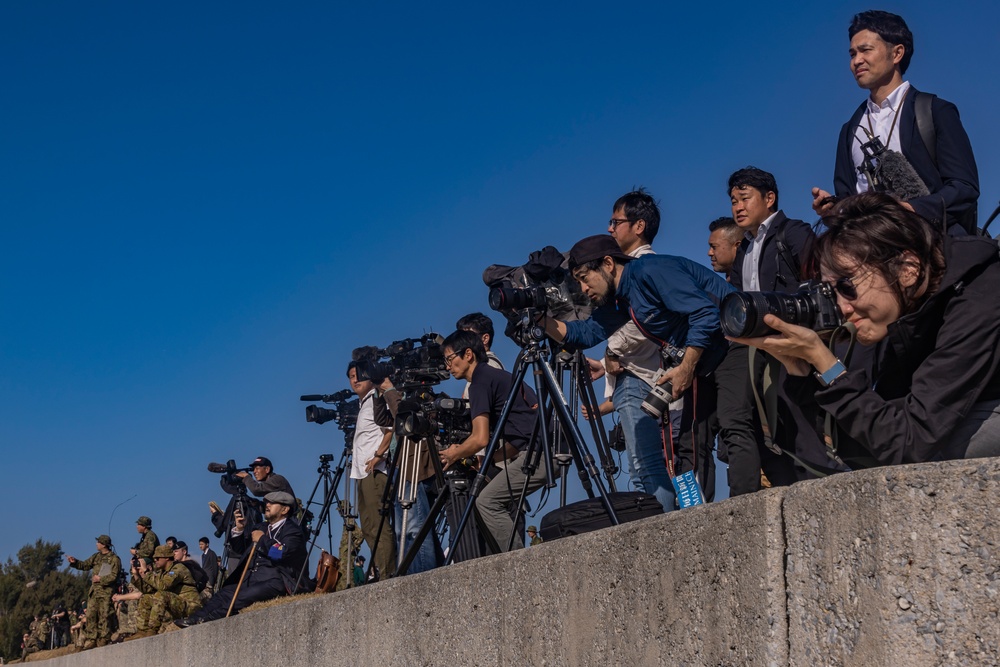 Iron Fist 25 | 31st MEU, JGSDF conduct Amphibious Landing Display