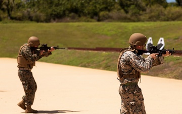 Camp Blaz Marines conduct rifle qualification