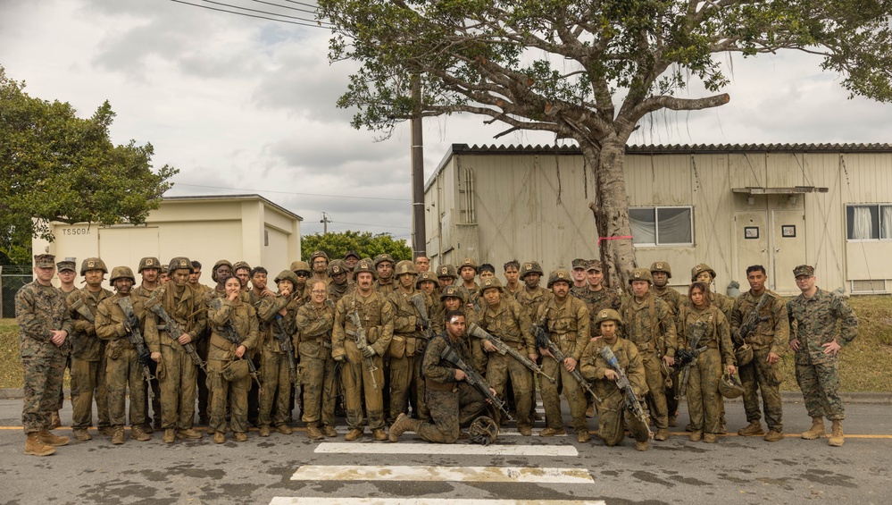 U.S. Marines with CLR-37 Conduct Basic Jungle Skills Course