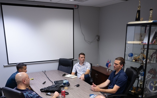 374 AW leadership visit 2 WS Det 1