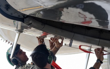 VP-16 Conducts Preflight Safety Checks Prior to Flight for Sea Dragon 2025