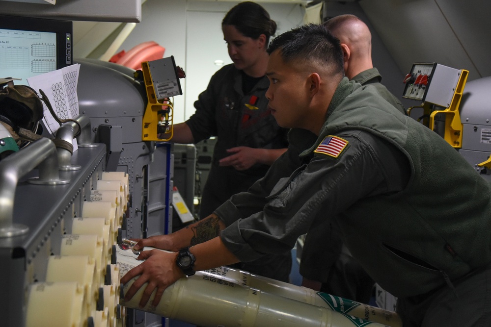 Patrol Squadron 16 Prepares Sonobuoys for Sea Dragon Flight