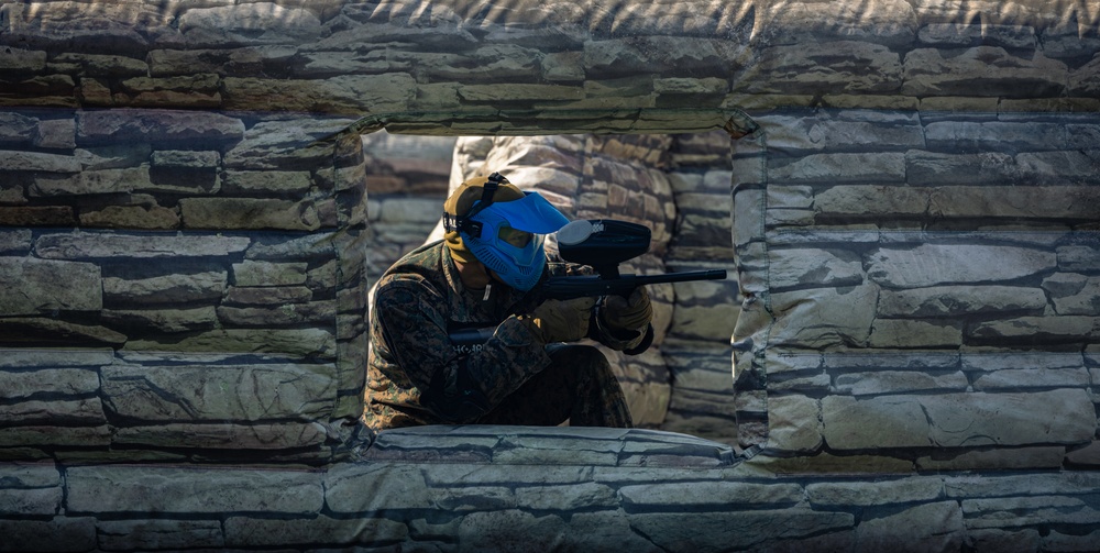 3/12 Marines Strengthen Teamwork during a Paintball Competition