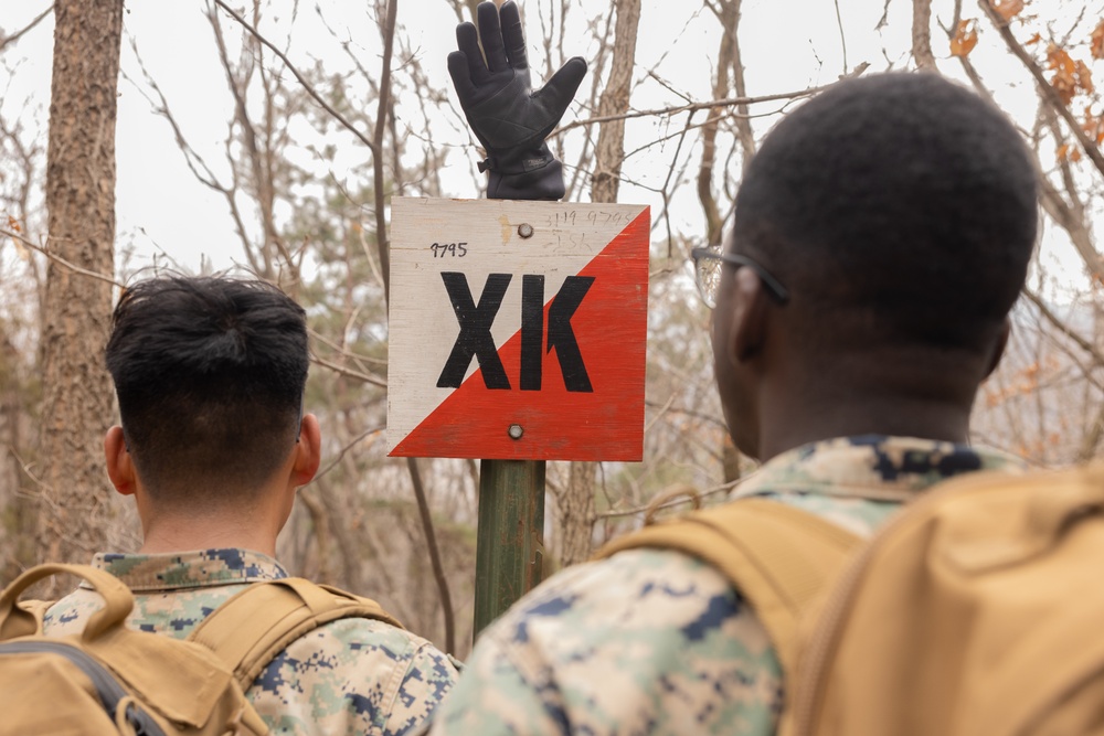 3/12 Marines Participate in Land Navigation Training