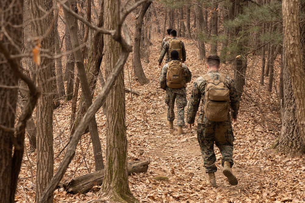 3/12 Marines Participate in Land Navigation Training