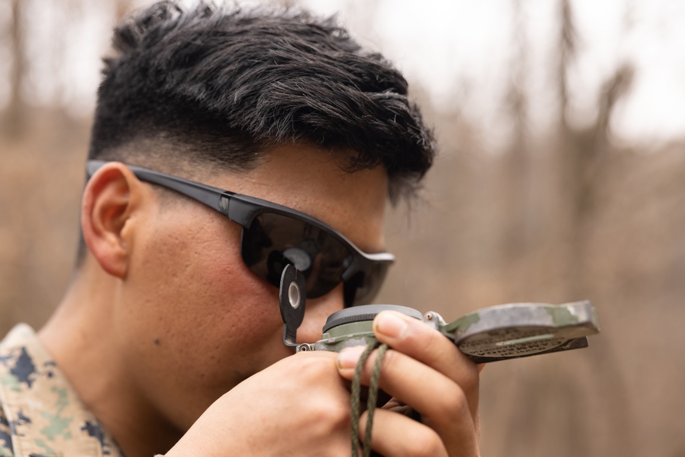 3/12 Marines Participate in Land Navigation Training