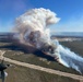 New York National Guard and over 80 Fire Departments fight Pine Barrens Fire