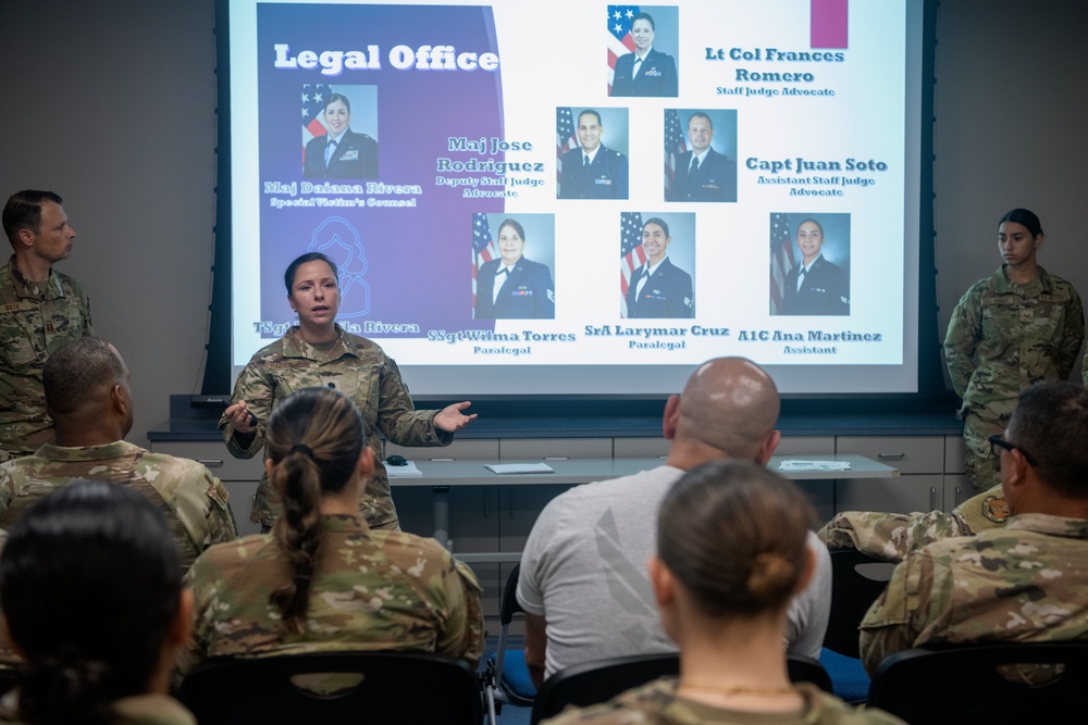 156th Wing JAG Leadership and Military Discipline Training