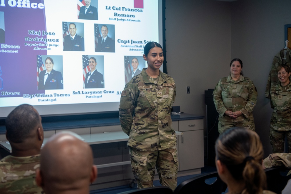 156th Wing JAG Leadership and Military Discipline Training