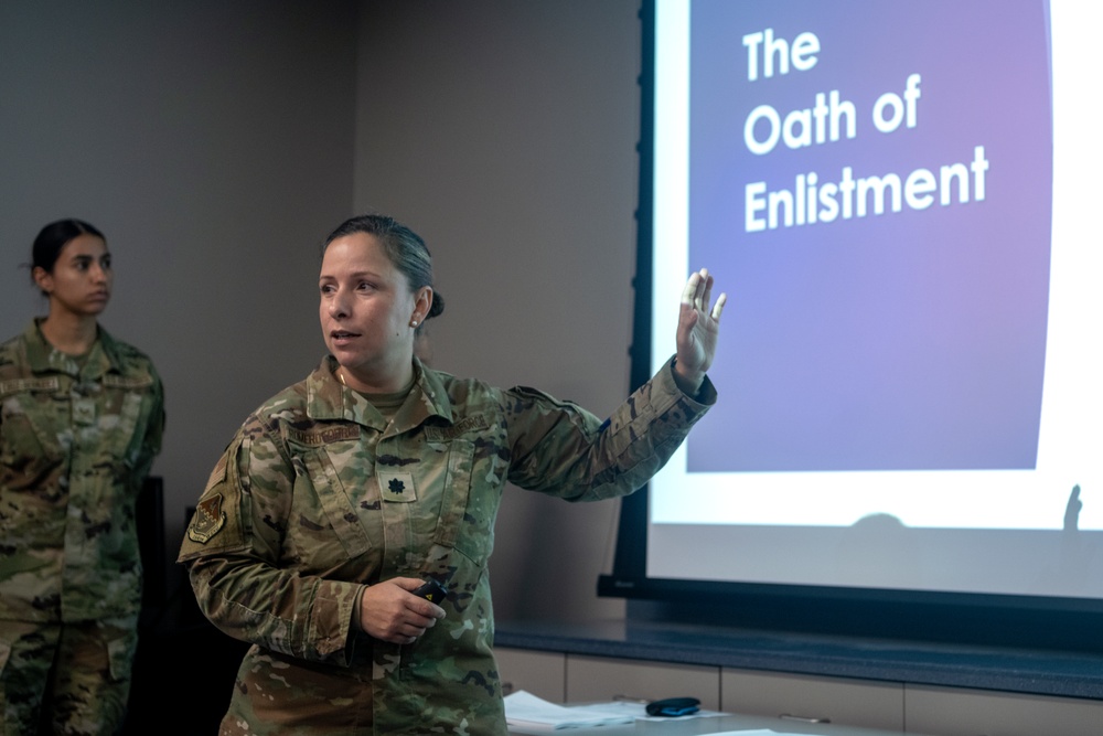 156th Wing JAG Leadership and Military Discipline Training