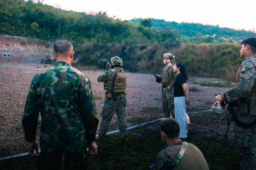 Cobra Gold 25: 1st LAR conducts CMP shoot with Royal Thai Marines, ROK Marines