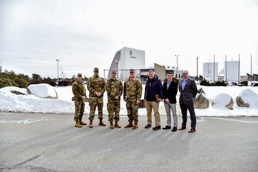 District Commander tours Space Force base on Cape Cod