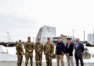 District Commander tours Space Force base on Cape Cod