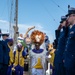 Coast Guard annual drop off of the Krewe of Zulu