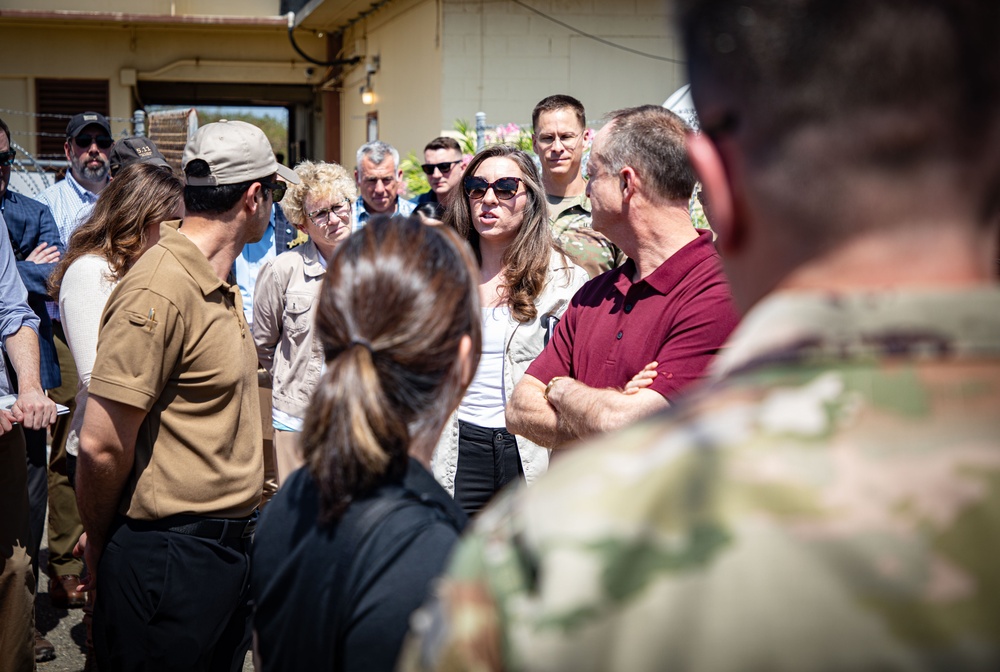 Congressional Member Delegations visit Operation Southern Guard